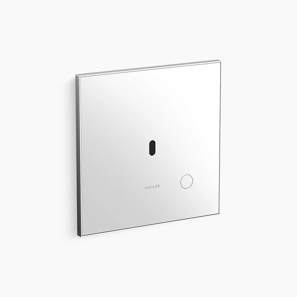 kohler Mach Flex™Glass faceplate for concealed touchless toilet flushometer 1.6 gpf