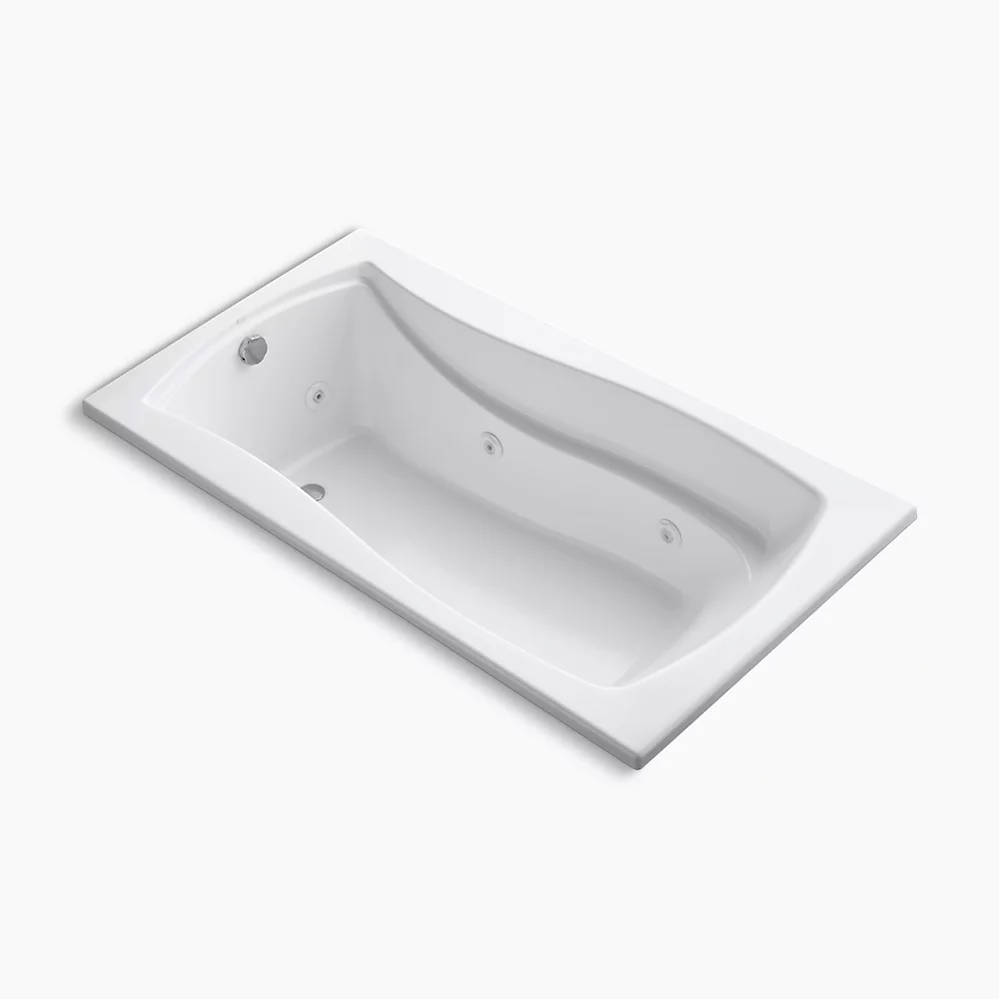 kohler Mariposa®66" x 35-7/8" drop-in whirlpool bath