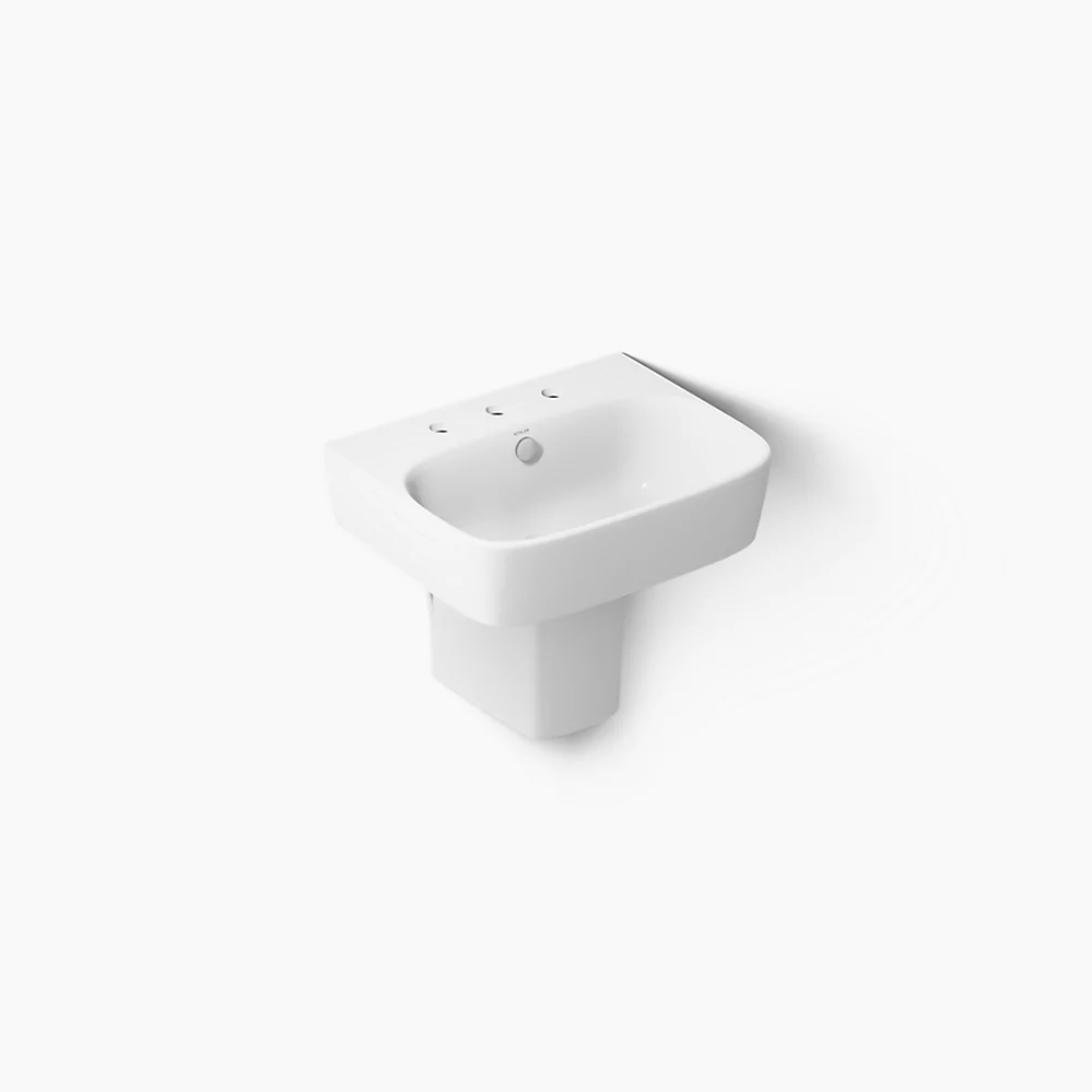 kohler ModernLife®21-3/4" rectangular wall-mount bathroom sink