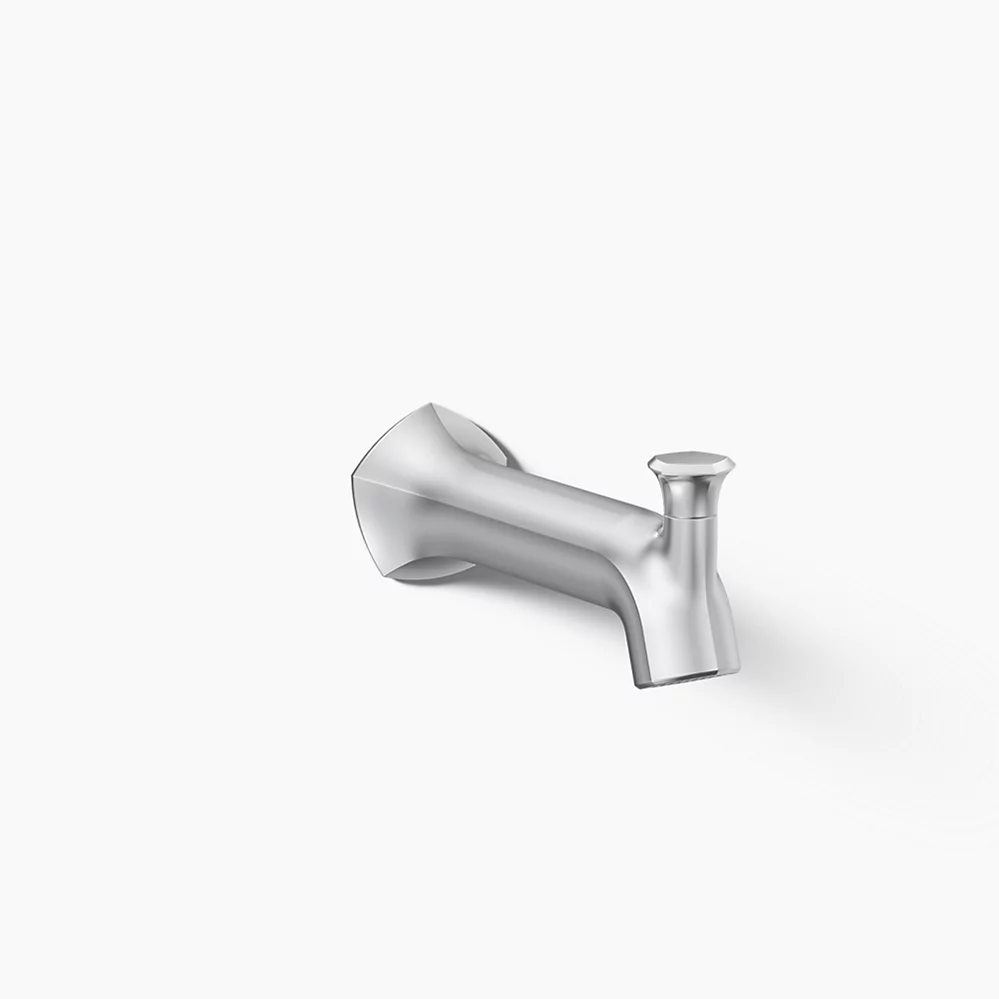 kohler Occasion®Wall-mount bath spout with Straight design and diverter