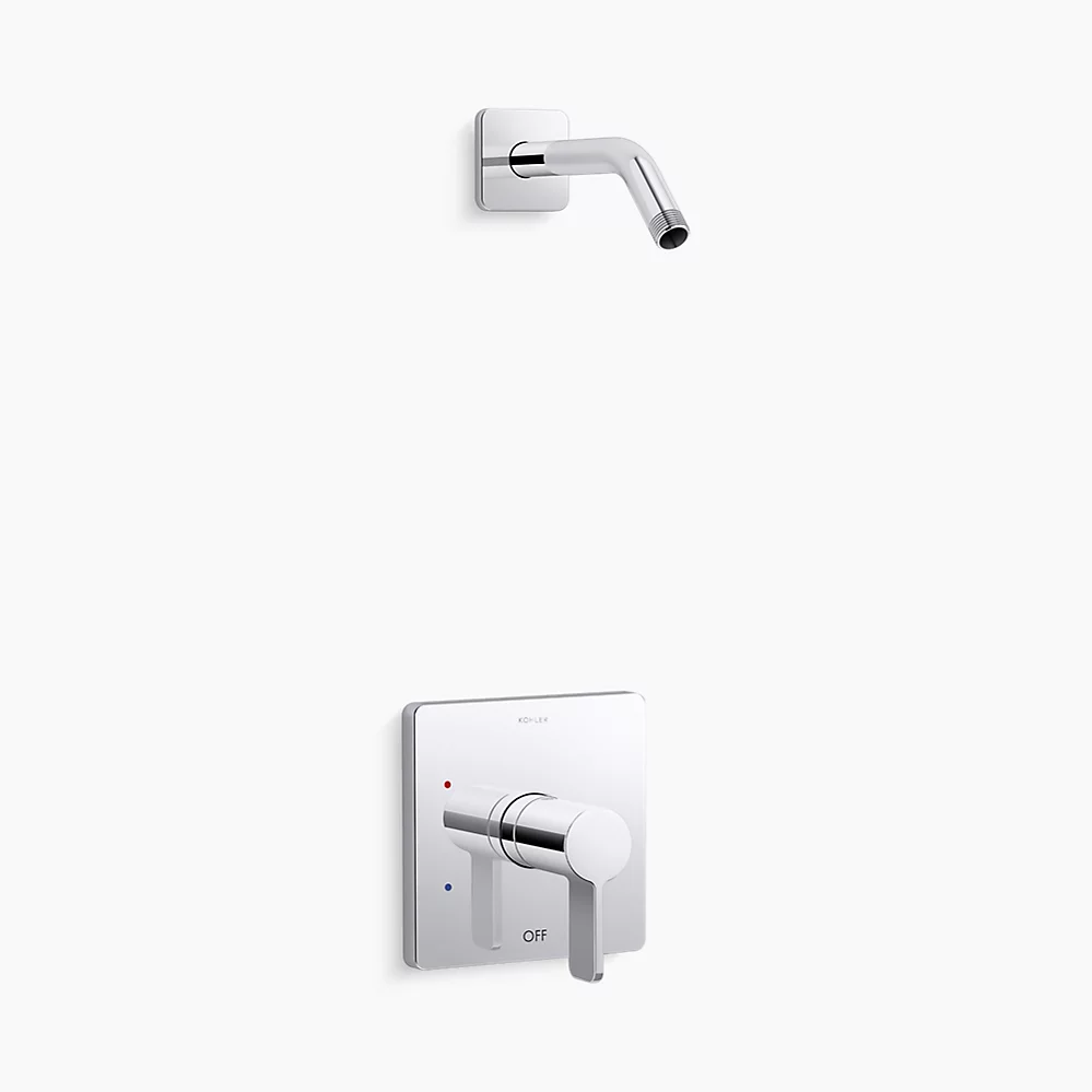 kohler Parallel®Rite-Temp® shower trim kit without showerhead