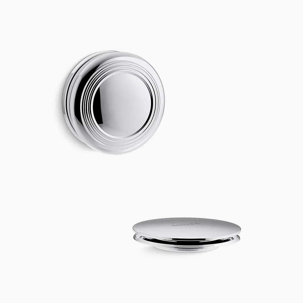 kohler PureFlo™Traditional push-button bath drain trim