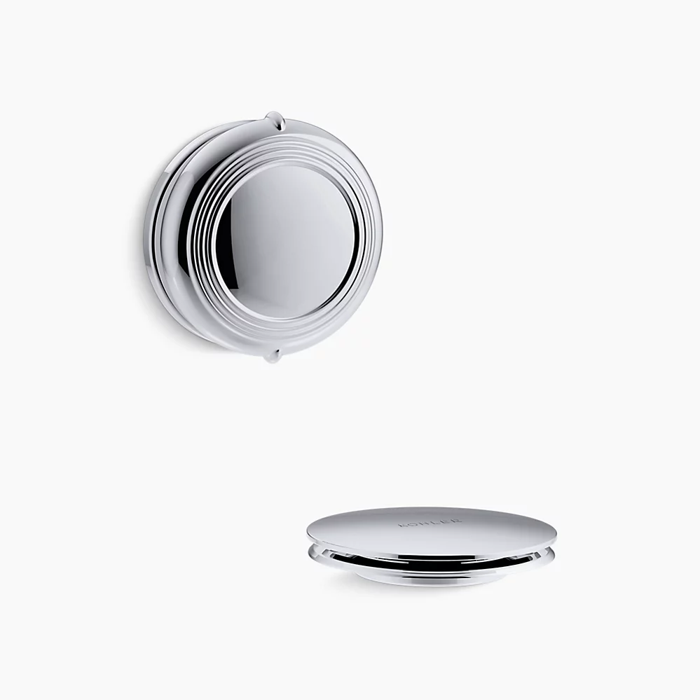 kohler PureFlo™Traditional rotary-turn bath drain trim