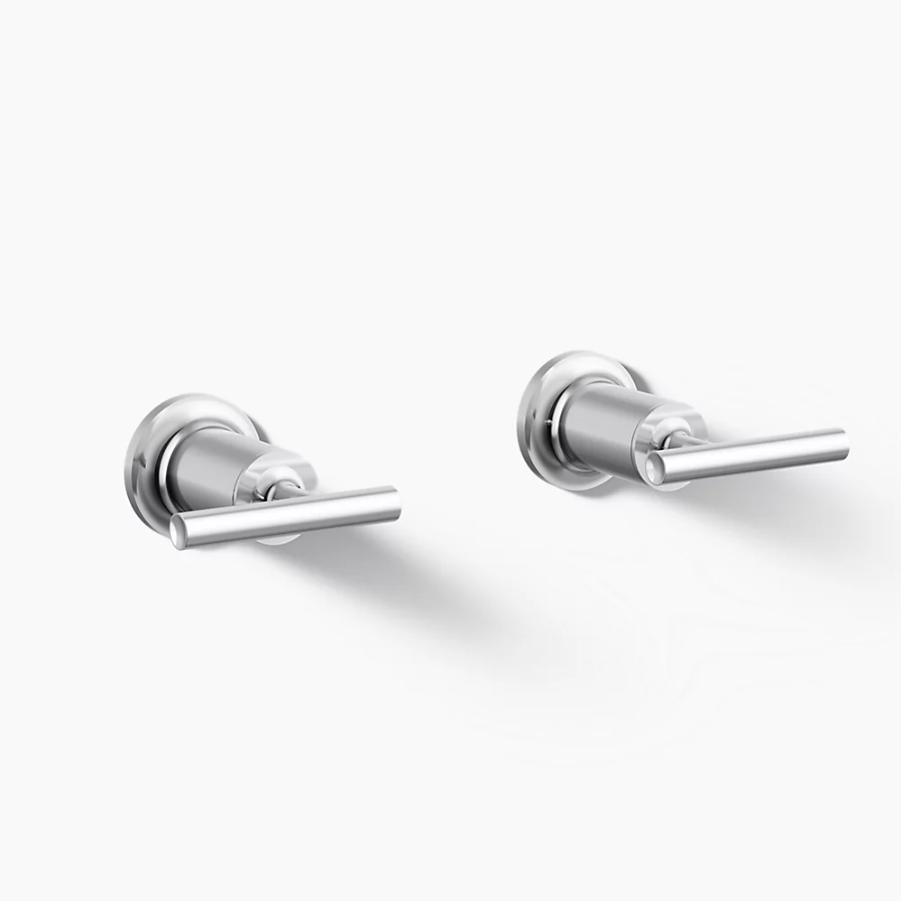 kohler Purist®Deck- or wall-mount bath faucet handle trim with lever design