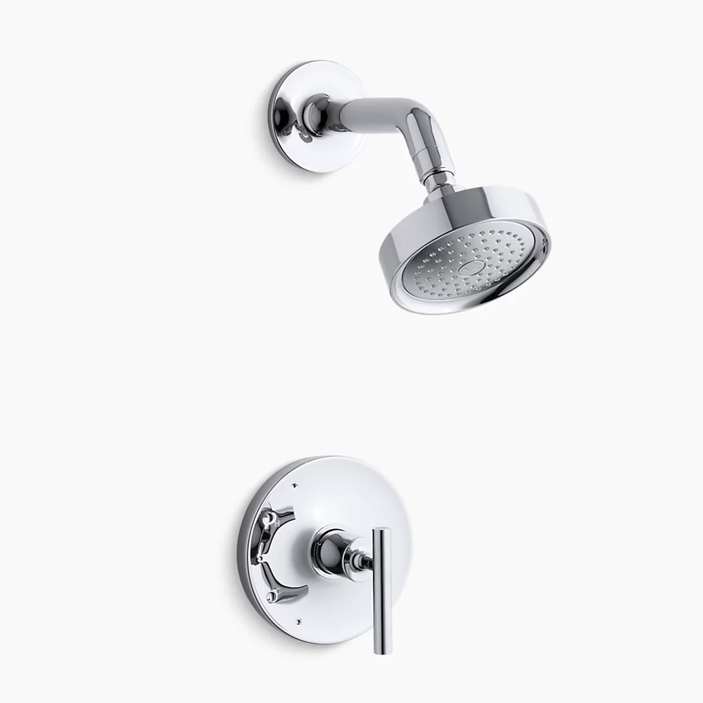 kohler Purist®Rite-Temp® shower trim kit with lever handle 2.5 gpm