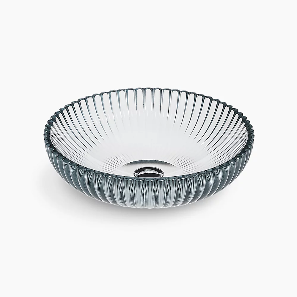 kohler Salute®15" round vessel bathroom sink no overflow