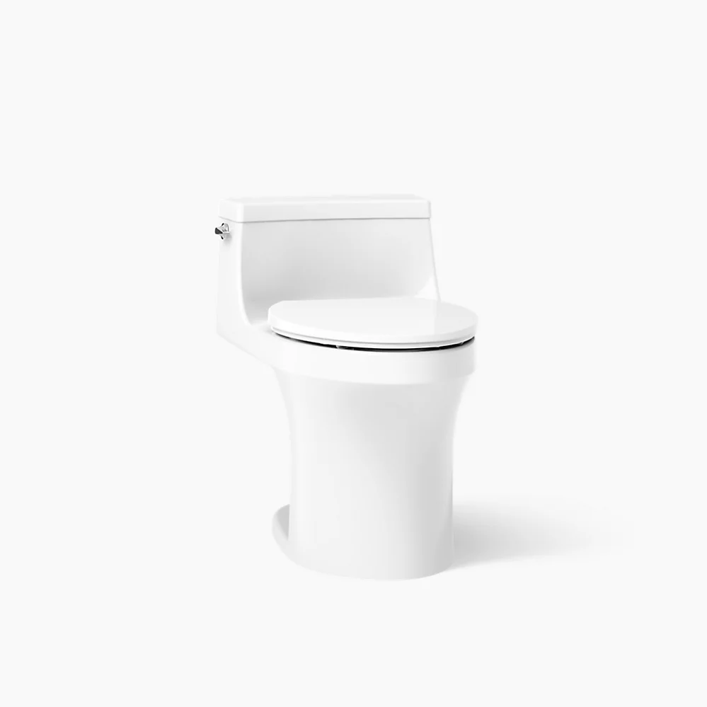 kohler San Souci®One-piece compact elongated toilet with concealed trapway 1.28 gpf
