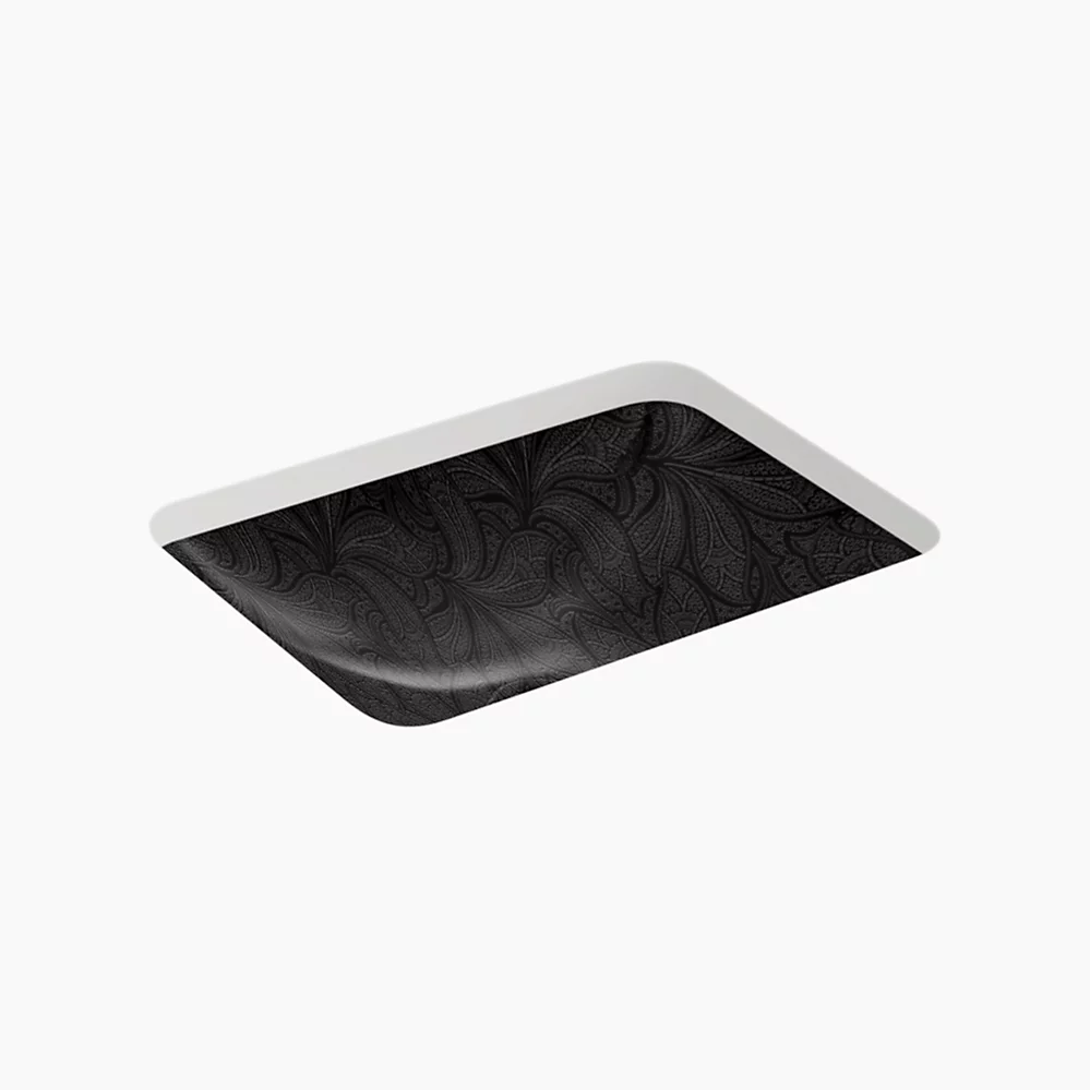 kohler Sartorial™ Paisley Caxton®20" rectangular undermount bathroom sink