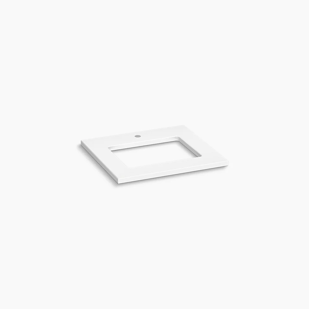 kohler Silestone® 25" quartz vanity top with rectangular cutout