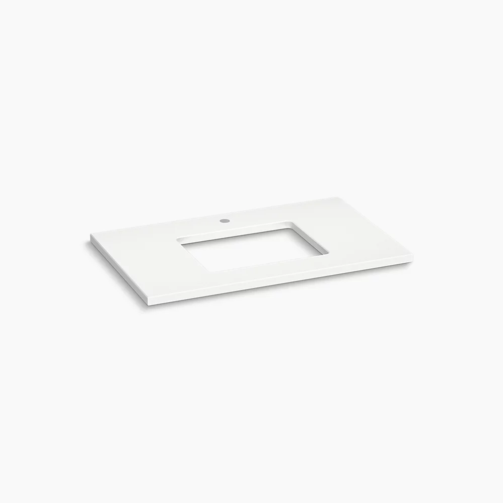 kohler Silestone® 37" quartz vanity top with rectangular cutout