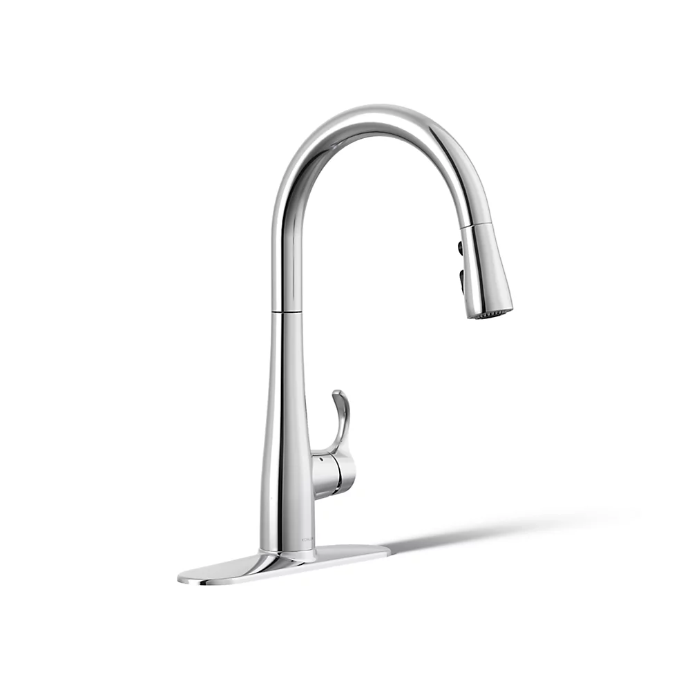 kohler Simplice®Touchless pull-down kitchen sink faucet with three-function sprayhead