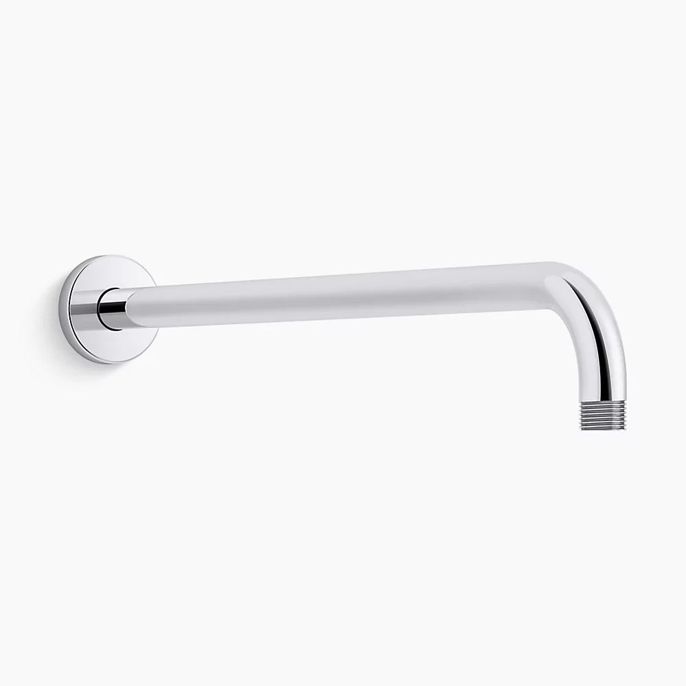 kohler Statement®19" wall-mount single-function rainhead arm and flange