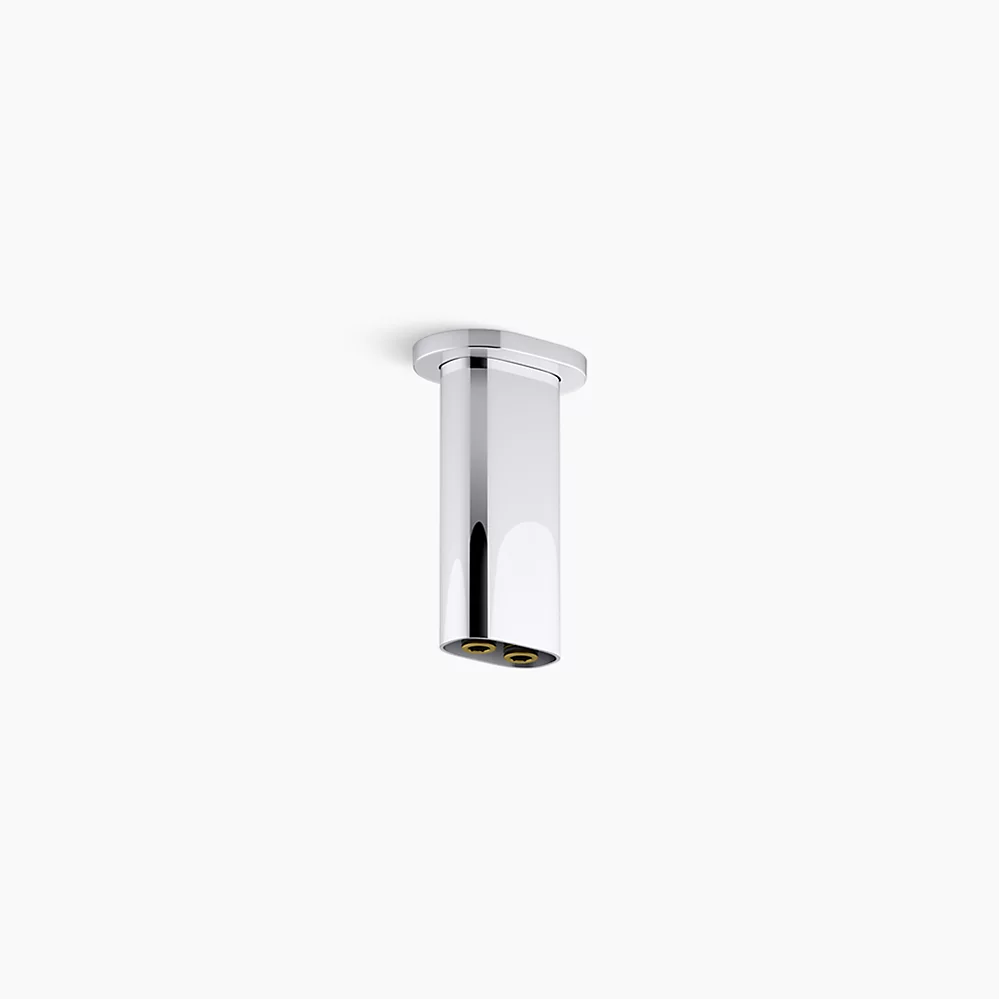 kohler Statement®5" ceiling-mount two-function rainhead arm and flange