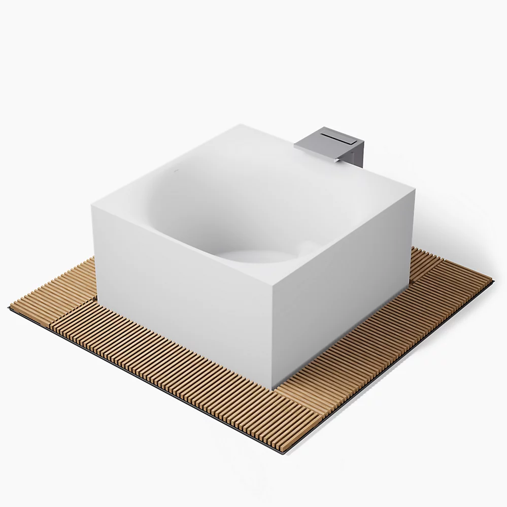 kohler Stillness™ Infinity Experience72" x 72" freestanding bath