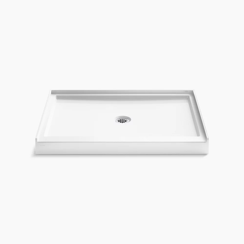 kohler Stoneridge™48" x 36" alcove shower base center drain