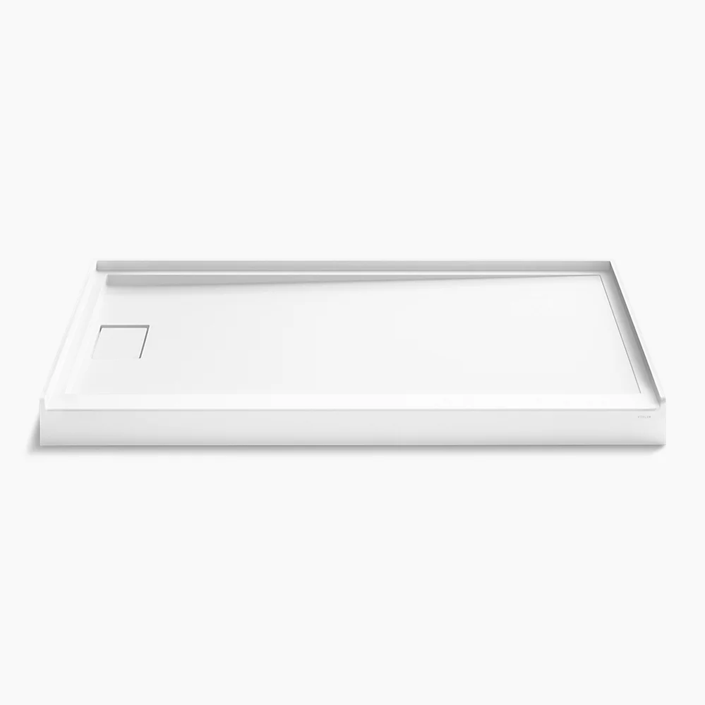 kohler Stoneridge™60" x 36" alcove shower base left drain