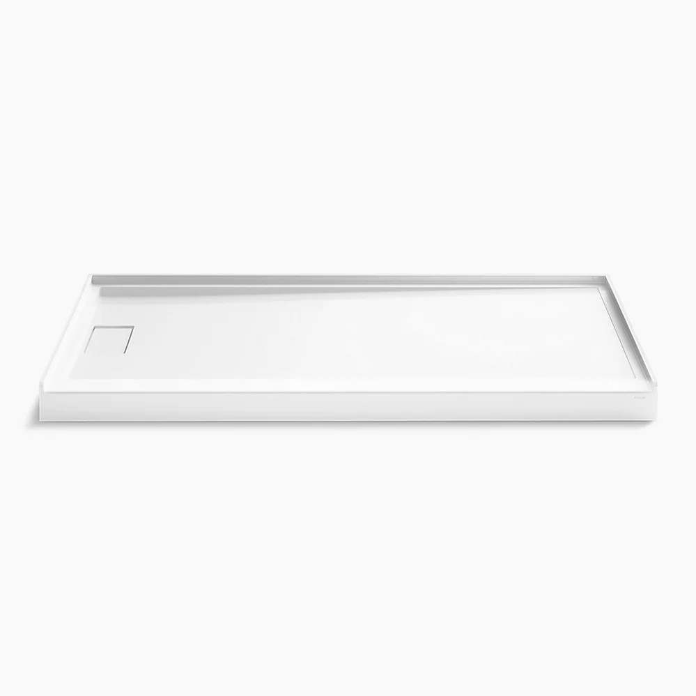 kohler Stoneridge™72" x 34" alcove shower base left drain