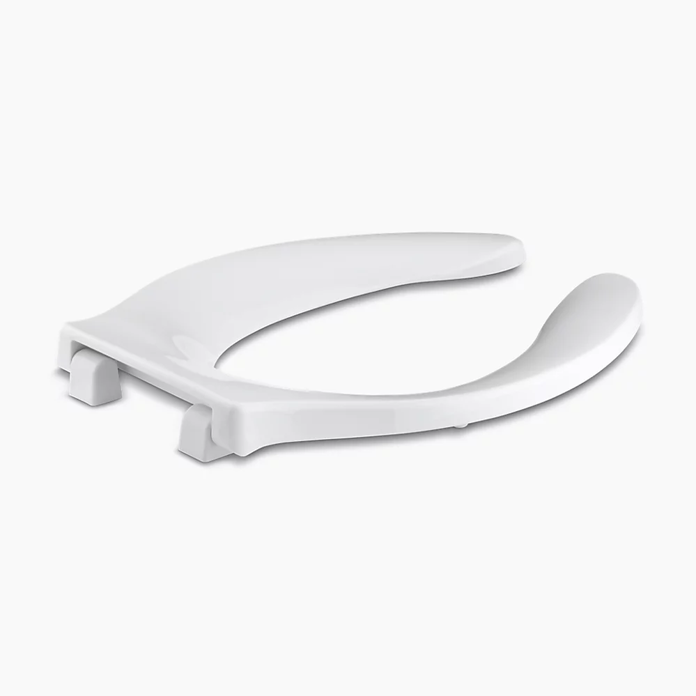 kohler Stronghold®Commercial elongated toilet seat with integrated handle and Quiet-Close™ check hinge