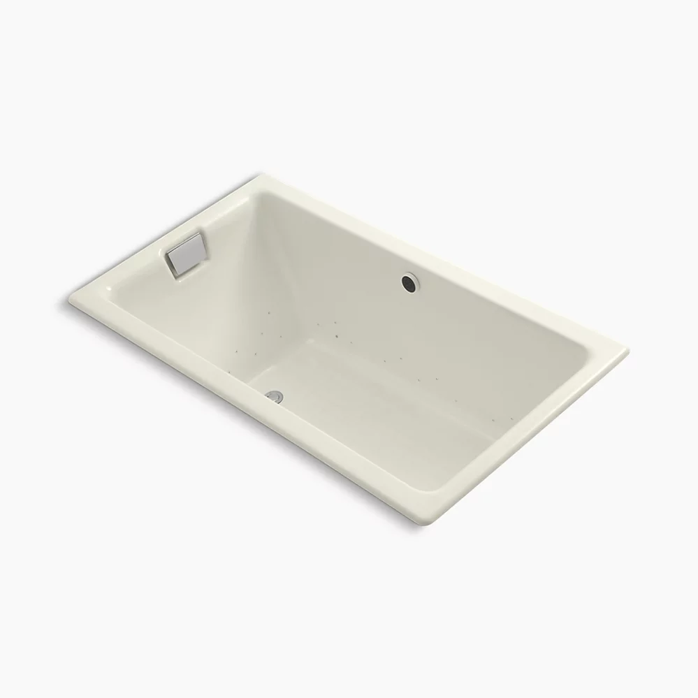 kohler Tea-for-Two®66" x 36" drop-in Heated BubbleMassage™ air bath