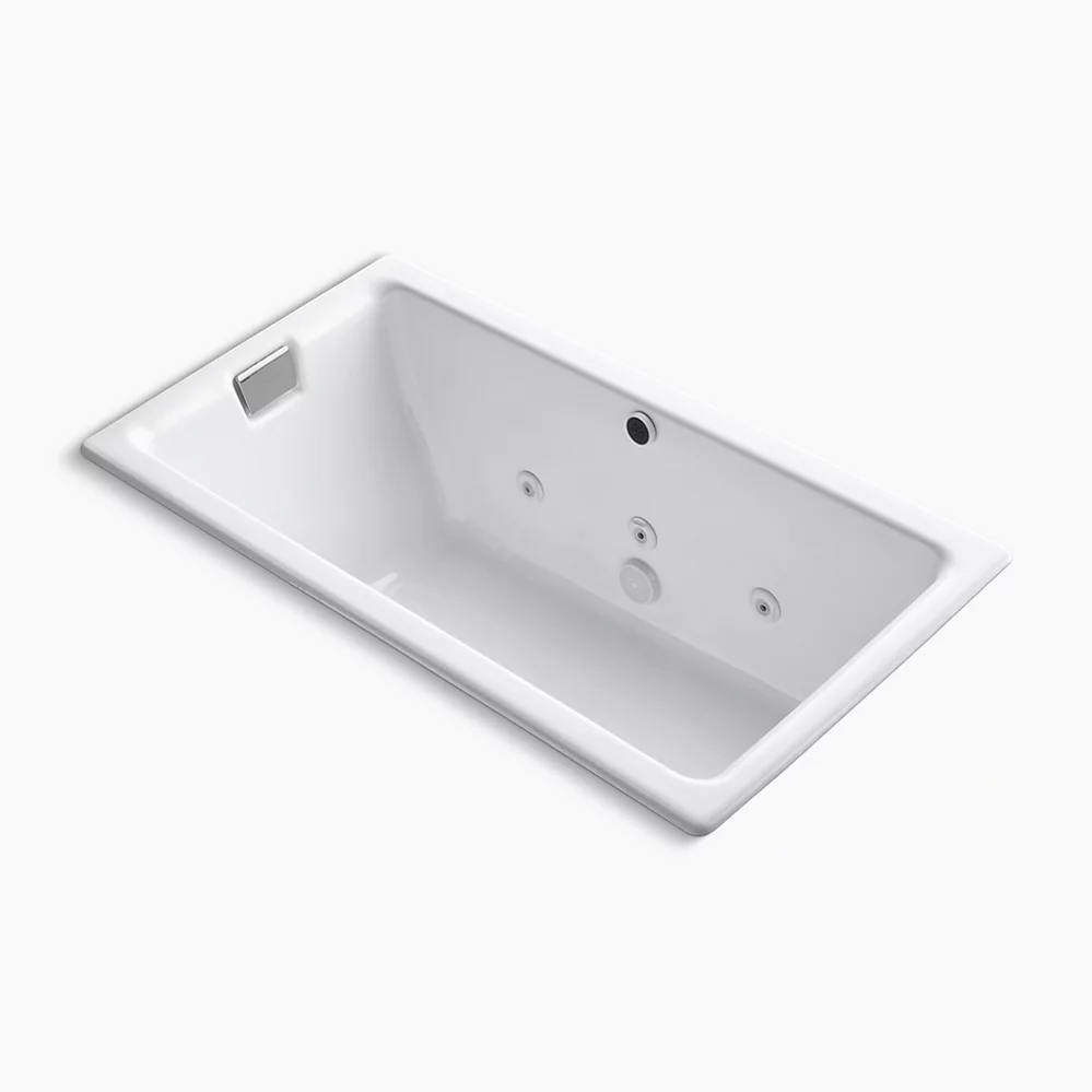 kohler Tea-for-Two®66" x 36" drop-in/undermount whirlpool bath