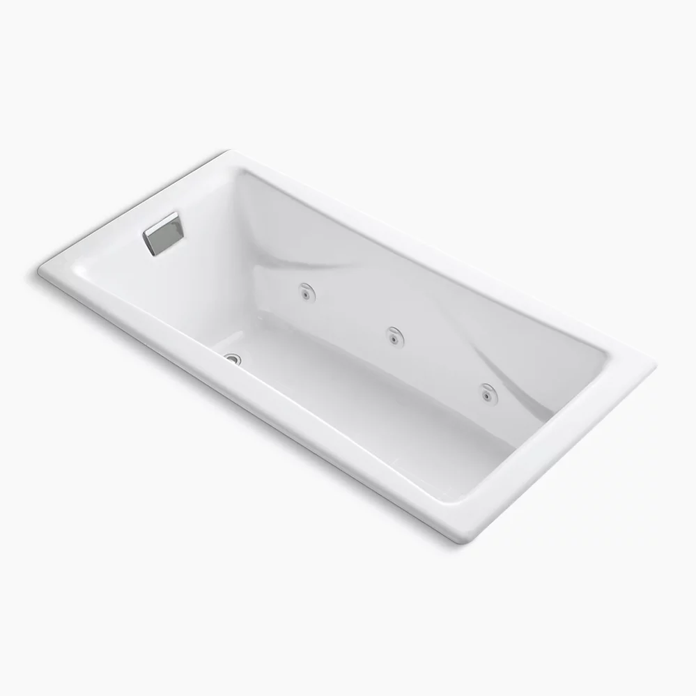 kohler Tea-for-Two®71-3/4" x 36" drop-in/undermount whirlpool bath