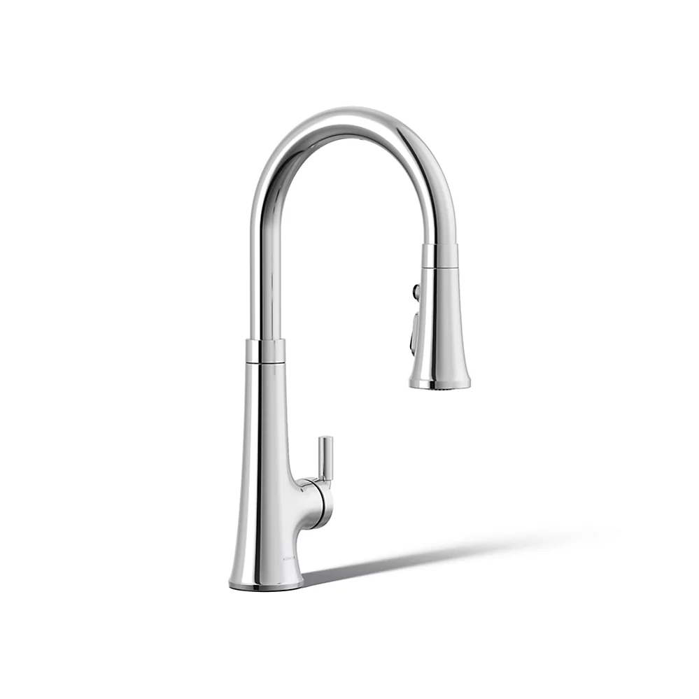 kohler Tone®Touchless pull-down kitchen sink faucet with KOHLER® Konnect™ and three-function sprayhead