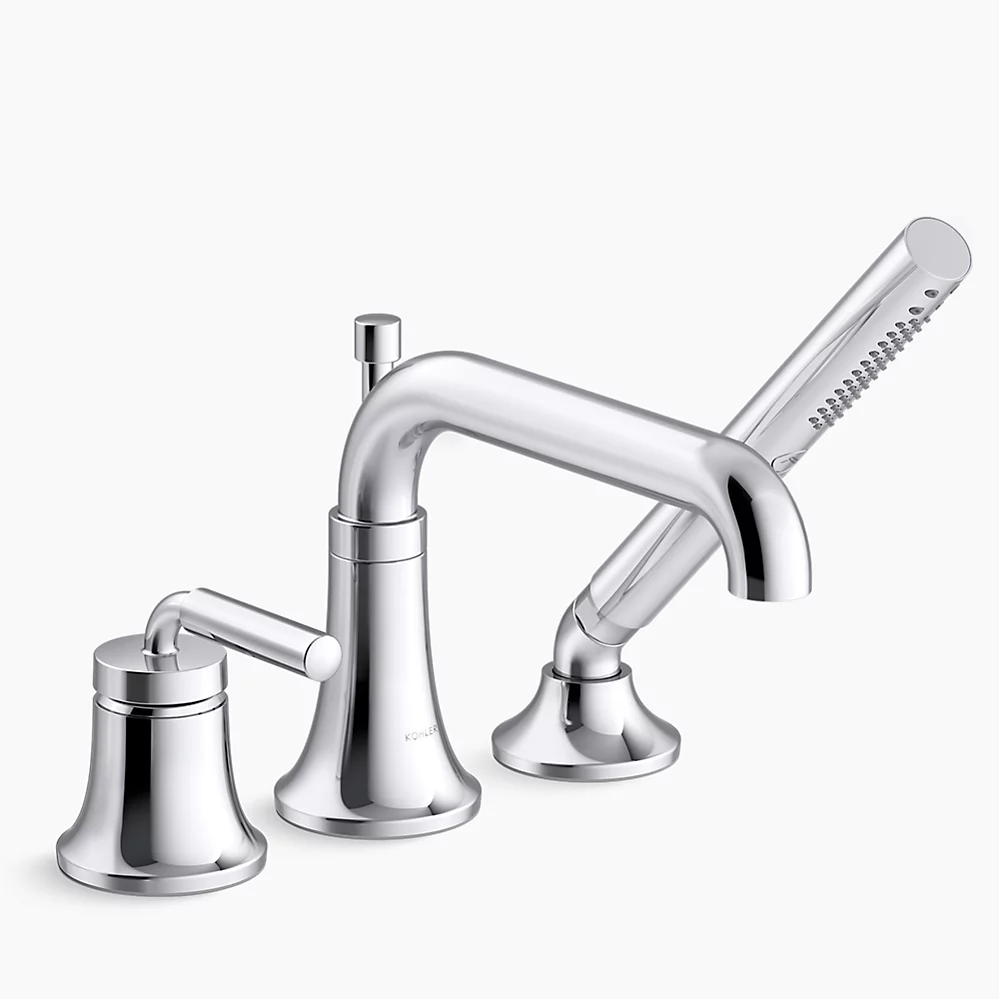 kohler Tone™Deck-mount bath faucet with handshower
