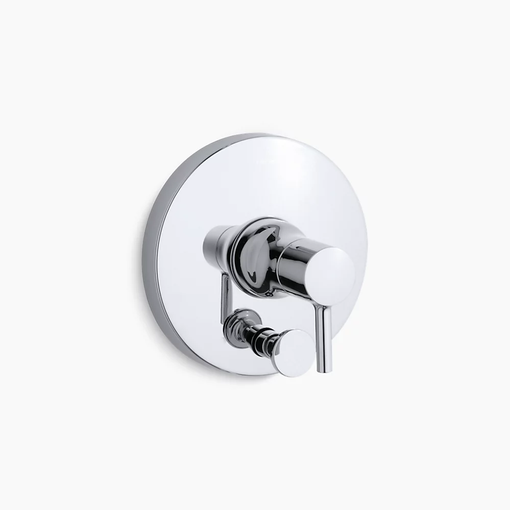 kohler Toobi®Rite-Temp® valve trim with push-button diverter