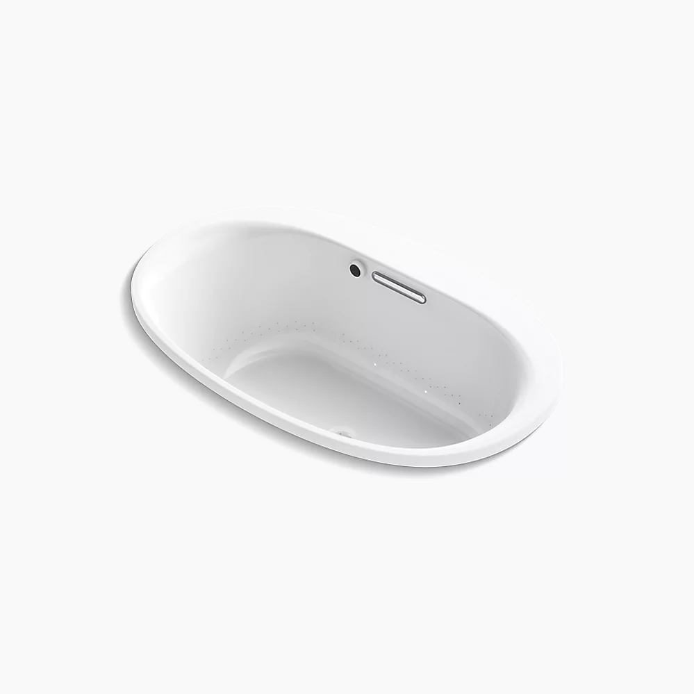kohler Underscore®59-3/4" x 35-3/4" drop-in Heated BubbleMassage™ air bath