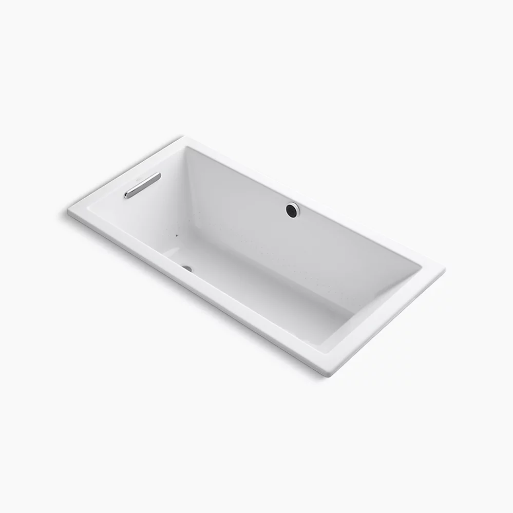 kohler Underscore®60" x 30" drop-in Heated BubbleMassage™ air bath