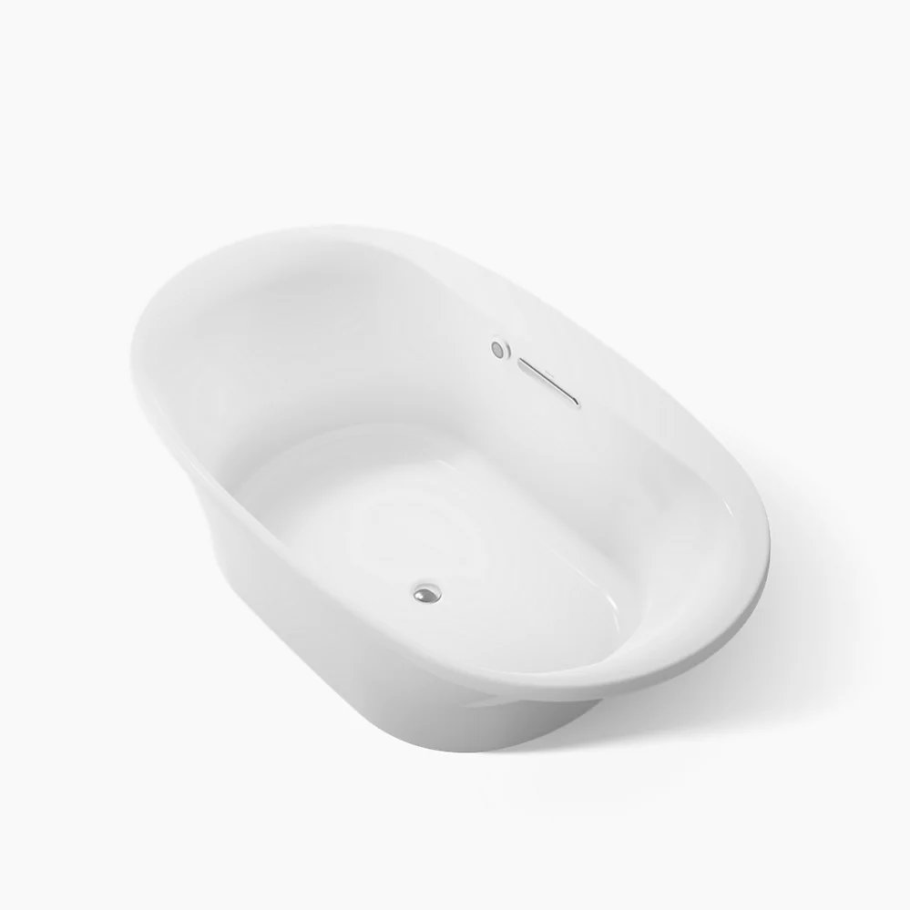 kohler Underscore®71-1/2" x 41-1/2" drop-in bath with Bask® heated surface