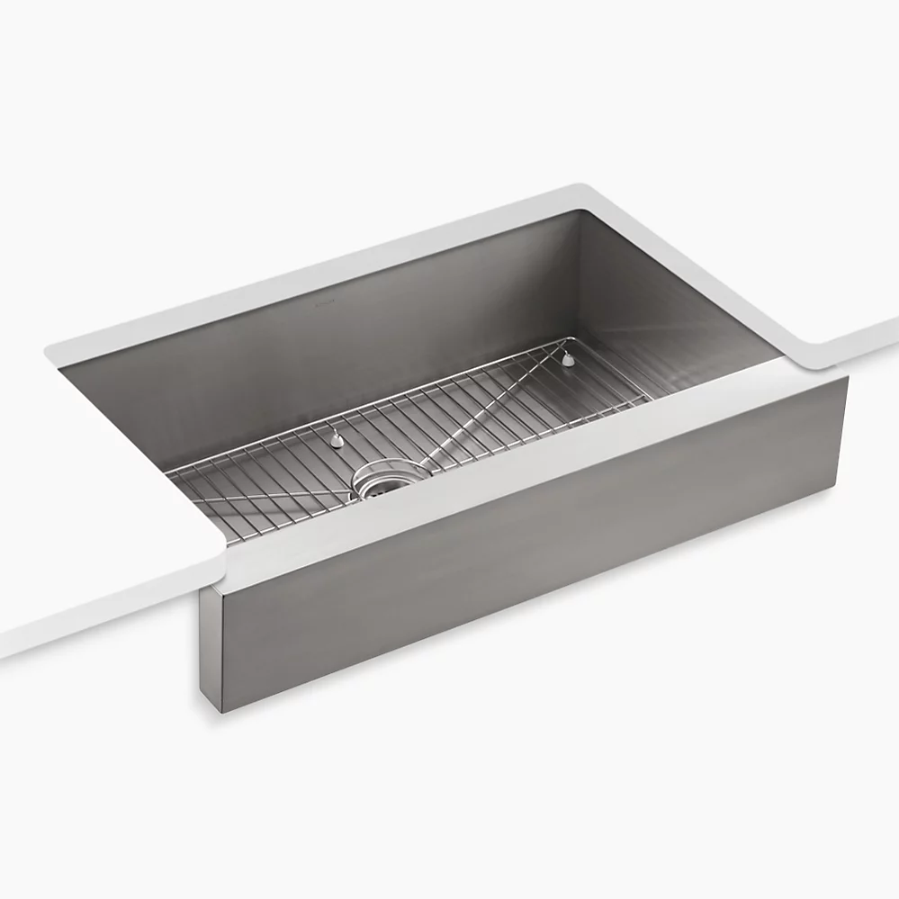 kohler Vault™35-1/2" undermount single-bowl farmhouse kitchen sink