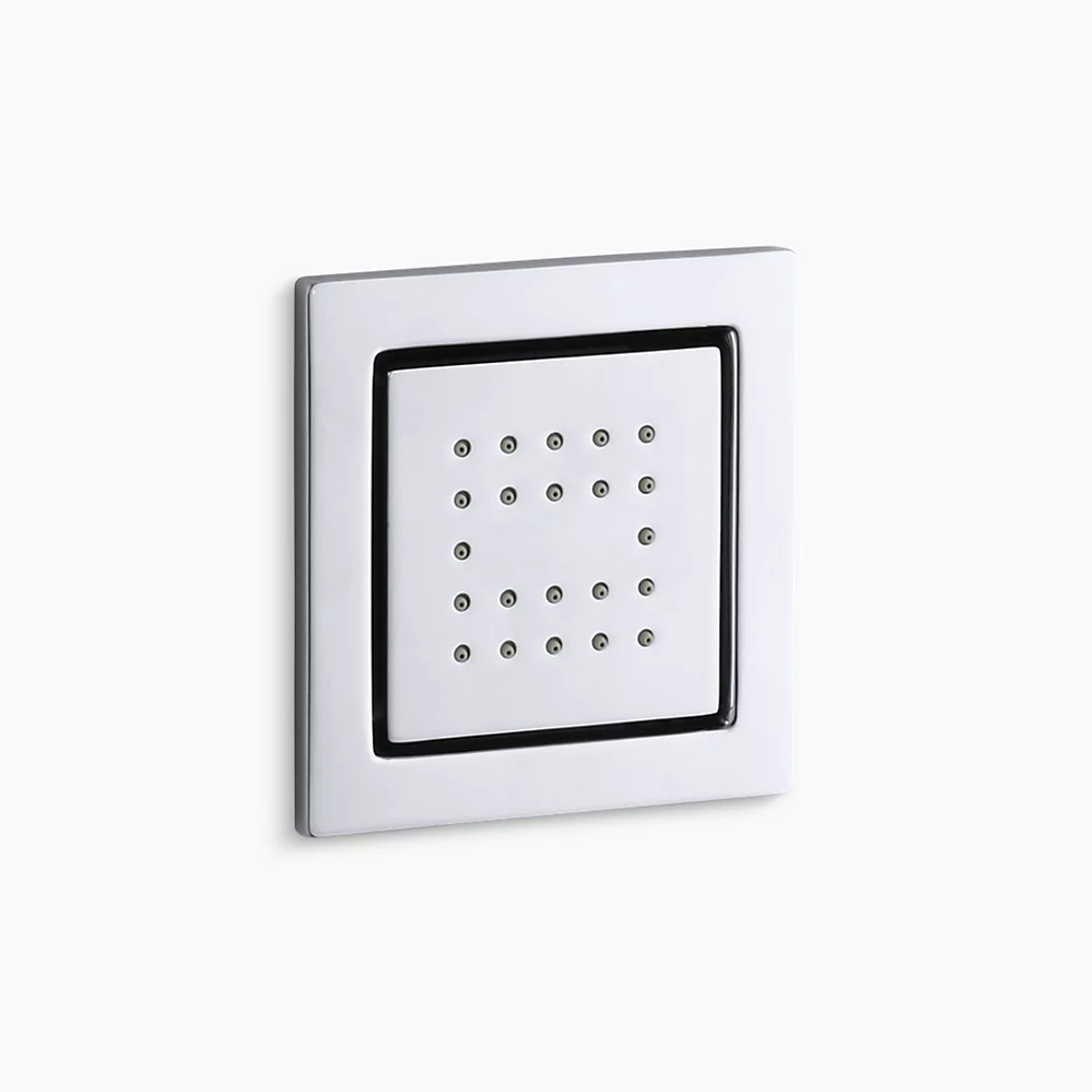 kohler WaterTile®Square 22-nozzle single-function body spray 2.5 gpm