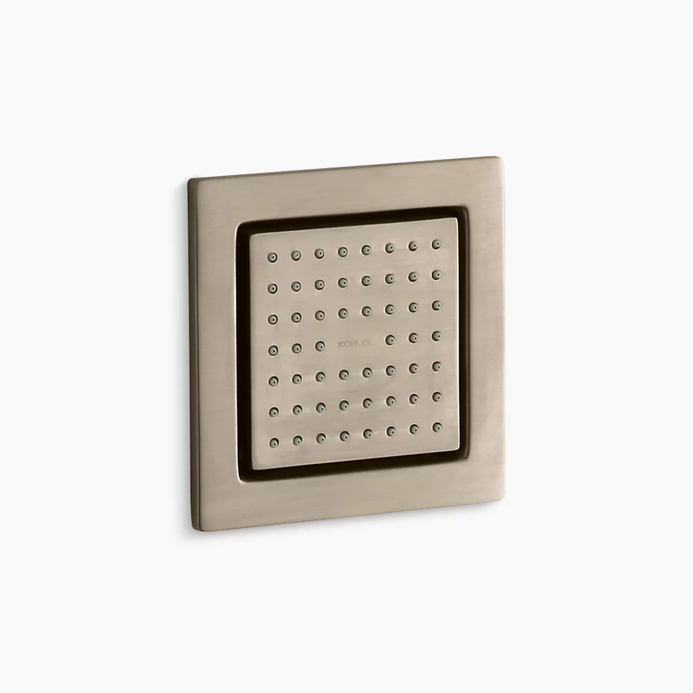kohler WaterTile®Square 54-nozzle single-function body spray 2.5 gpm