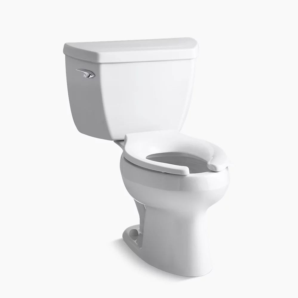 kohler Wellworth® ClassicTwo-piece elongated toilet 1.0 gpf