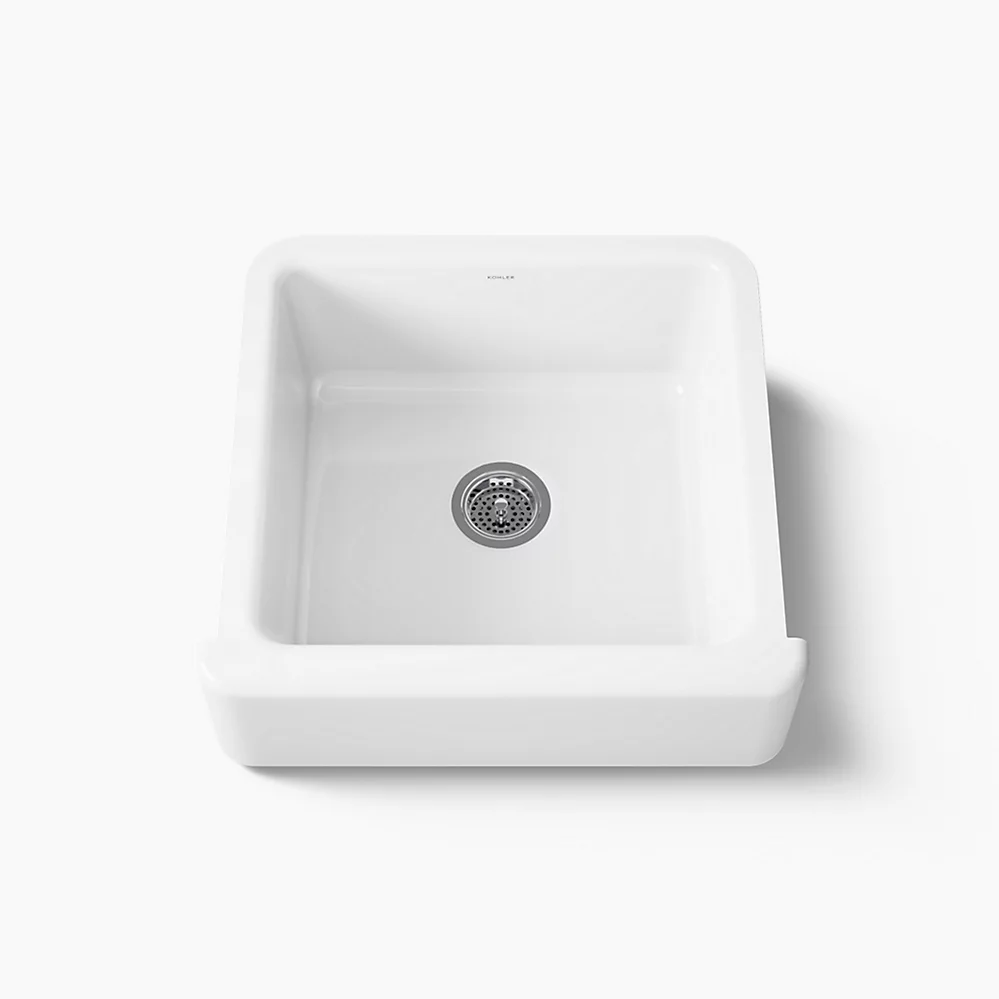 kohler Whitehaven®23-1/2" undermount single-bowl farmhouse kitchen sink
