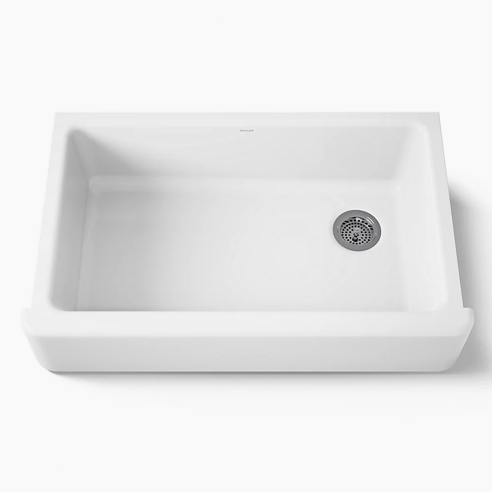 kohler Whitehaven®35-3/4" undermount single-bowl farmhouse kitchen sink