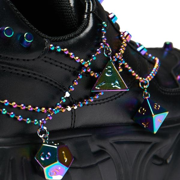 Koi Footwear Dungeon Dice Mystic Charm Trainers - Rainbow