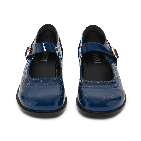 Koi Footwear Elira Moonveil Mary Janes - Midnight Blue