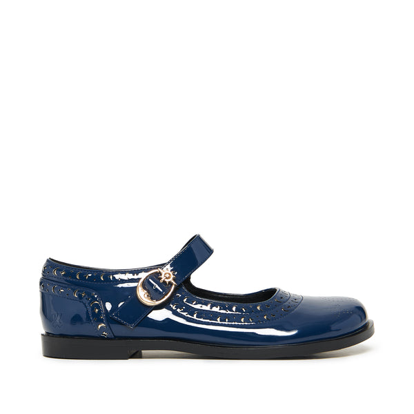koi footwear Elira Moonveil Mary Janes - Midnight Blue