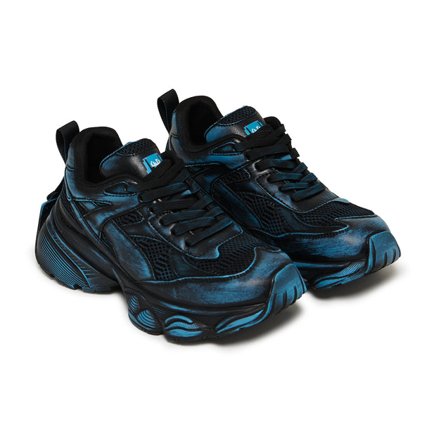 Koi Footwear Faded Hatsune Miku Mega Chunky Trainers - Black