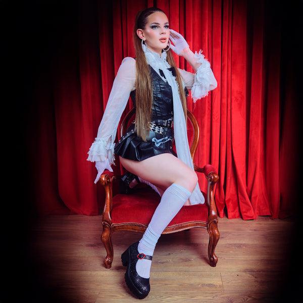 Koi Footwear Glitter Mary Janes ‘Columbia’s Solo Edition'