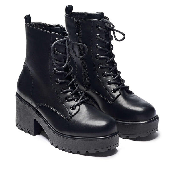 Koi Footwear GIN Platform Military Boots