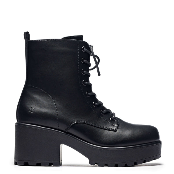 koi footwear GIN Platform Military Boots