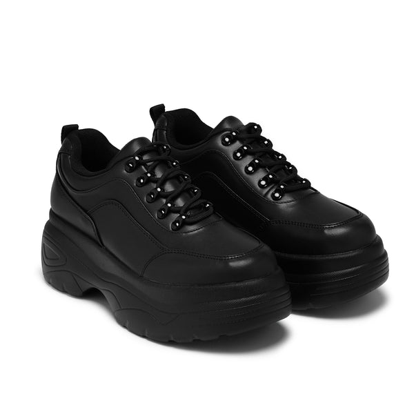 Koi Footwear Jennie Black Chunky Bubble Trainers