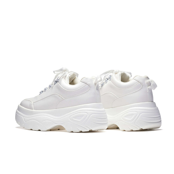 Koi Footwear Jennie White Chunky Bubble Trainers