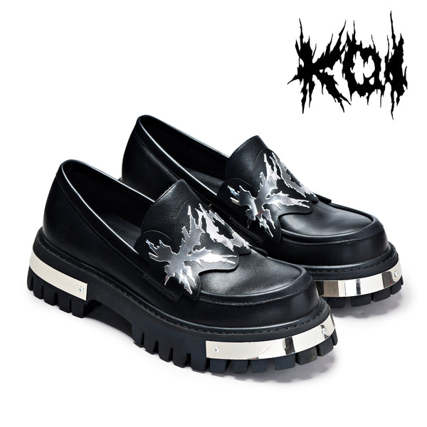 Koi Footwear My Metal Loafers - Black