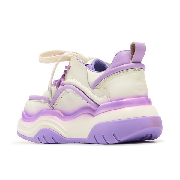 Koi Footwear Neon Reef Platform Trainers - Violet