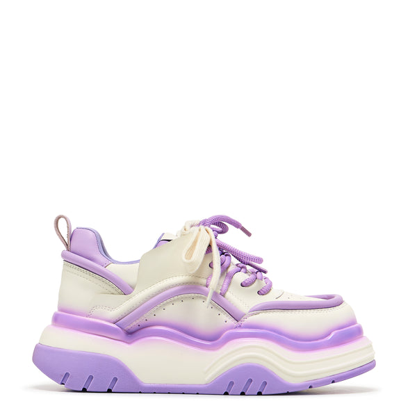 koi footwear Neon Reef Platform Trainers - Violet