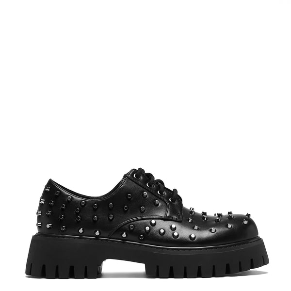 koi footwear Penitent Studded Shoes - Black
